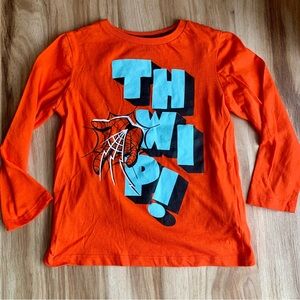 Marvel Spider-Man Toddler Boys Long Sleeve T-Shirt 4T Cotton Graphic Tee hero